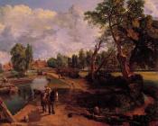 Flatford Mill - 约翰·康斯特布尔